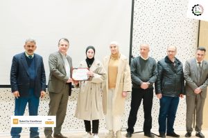Palestine Polytechnic University (PPU) - عمادة شؤون الطلبة تنظم حفل لتكريم الطلبة المتفوقين لطلبة كلية المهن التطبيقة