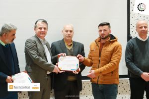 Palestine Polytechnic University (PPU) - عمادة شؤون الطلبة تنظم حفل لتكريم الطلبة المتفوقين لطلبة كلية المهن التطبيقة