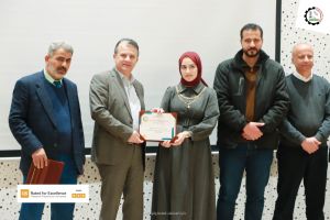 Palestine Polytechnic University (PPU) - عمادة شؤون الطلبة تنظم حفل لتكريم الطلبة المتفوقين لطلبة كلية المهن التطبيقة