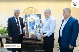 Palestine Polytechnic University (PPU) - جامعة بوليتكنك فلسطين تستقبل وفدا من جمعية صندوق دعم الطالب الفلسطيني