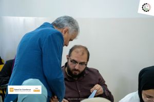 Palestine Polytechnic University (PPU) - إدارة جامعة بوليتكنك فلسطين تقوم بجولة تفقدية لقاعات الامتحانات النهائية للفصل الدراسي الثاني 2023/2022