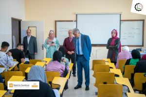 Palestine Polytechnic University (PPU) - إدارة جامعة بوليتكنك فلسطين تقوم بجولة تفقدية لقاعات الامتحانات النهائية للفصل الدراسي الثاني 2023/2022