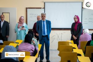 Palestine Polytechnic University (PPU) - إدارة جامعة بوليتكنك فلسطين تقوم بجولة تفقدية لقاعات الامتحانات النهائية للفصل الدراسي الثاني 2023/2022