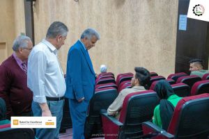 Palestine Polytechnic University (PPU) - إدارة جامعة بوليتكنك فلسطين تقوم بجولة تفقدية لقاعات الامتحانات النهائية للفصل الدراسي الثاني 2023/2022