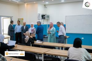 Palestine Polytechnic University (PPU) - إدارة جامعة بوليتكنك فلسطين تقوم بجولة تفقدية لقاعات الامتحانات النهائية للفصل الدراسي الثاني 2023/2022