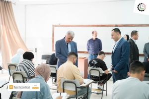 Palestine Polytechnic University (PPU) - إدارة جامعة بوليتكنك فلسطين تقوم بجولة تفقدية لقاعات الامتحانات النهائية للفصل الدراسي الثاني 2023/2022