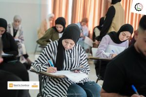 Palestine Polytechnic University (PPU) - إدارة جامعة بوليتكنك فلسطين تقوم بجولة تفقدية لقاعات الامتحانات النهائية للفصل الدراسي الثاني 2023/2022