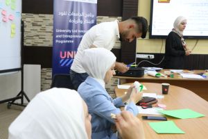 Palestine Polytechnic University (PPU) - جامعة بوليتكنك فلسطين تباشر تدريبات التفكير التصميمي ضمن برنامج الجامعات تقود الإبتكار والريادة UNI-Led
