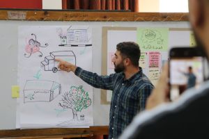 Palestine Polytechnic University (PPU) - جامعة بوليتكنك فلسطين تباشر تدريبات التفكير التصميمي ضمن برنامج الجامعات تقود الإبتكار والريادة UNI-Led