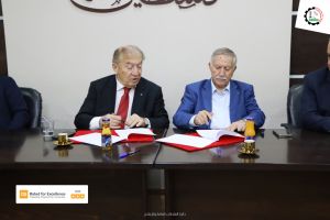 Palestine Polytechnic University (PPU) - جامعة بوليتكنك فلسطين ومؤسسة المواصفات والمقاييس تفتتحان مركز التحاليل الكيميائية والبيولوجية