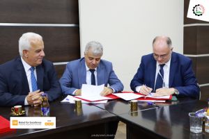 Palestine Polytechnic University (PPU) - جامعة بوليتكنك فلسطين ومؤسسة المواصفات والمقاييس تفتتحان مركز التحاليل الكيميائية والبيولوجية
