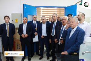 Palestine Polytechnic University (PPU) - جامعة بوليتكنك فلسطين ومؤسسة المواصفات والمقاييس تفتتحان مركز التحاليل الكيميائية والبيولوجية