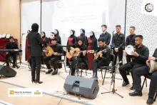 تكريم الطلبة المتفوقين من قبل عمادة شؤون الطلبة