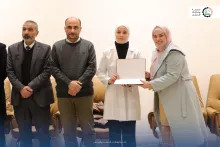 كلية التمريض تهنئ الطلبة الأوائل للفصل الدراسي الأول 2024/2025 .