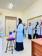 صور من مشاريع مختبر علم التشريح ووظائف الأعضاء