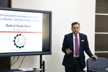 Palestine Polytechnic University (PPU) - محاضرة الدكتور بدر خان في جامعة بوليتكنك فلسطين