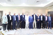 Palestine Polytechnic University (PPU) - جامعة بوليتكنك فلسطين تستقبل وفداً من الصندوق العربي للإنماء الاقتصادي والاجتماعي 