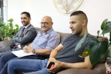 Palestine Polytechnic University (PPU) - جامعة بوليتكنك فلسطين تستقبل أمين سر حركة فتح اقليم وسط الخليل