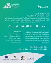 Palestine Polytechnic University (PPU) - إطلاق  مشروع "رواد المشاركة" - المسابقة وتنظيم فعالية المحاكاة