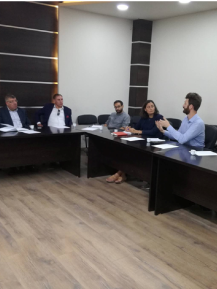 Palestine Polytechnic University (PPU) - جامعة بوليتكنك فلسطین تستقبل وفدًا من الوكالة الايطالية ومؤسسة CESVI