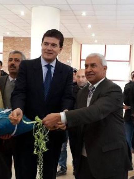 Palestine Polytechnic University (PPU) - جامعة بوليتكنك فلسطين تفتتح معرض "أناس من الأرض" بالشراكة مع القنصلية الاسبانية