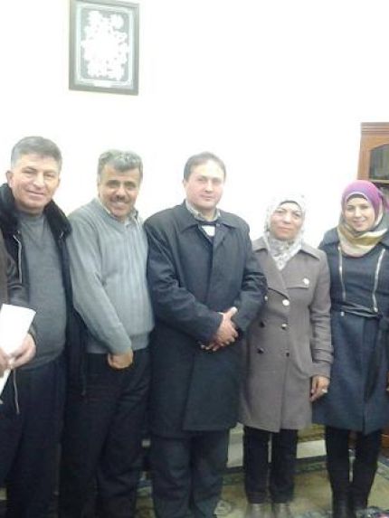 Palestine Polytechnic University (PPU) - جامعة بوليتكنك فلسطين تستقبل وفد من أعضاء لجنة العلاقات العامة والغرفة التجارية في محافظة الخليل
