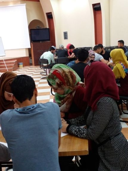 Palestine Polytechnic University (PPU) - فريق تميّز الخليل في جامعة بوليتكنك فلسطين  ينظم ورشة عمل حول كتابة الخبر الصحفي
