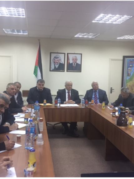 Palestine Polytechnic University (PPU) - جامعة بوليتكنك فلسطين تلتقي مع وزارة العمل الفلسطينية