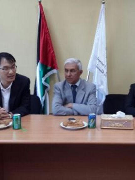 Palestine Polytechnic University (PPU) - جامعة بوليتكنك فلسطين تستقبل  ممثلي الوكالة الكورية للتعاون الدولي (كويكا)