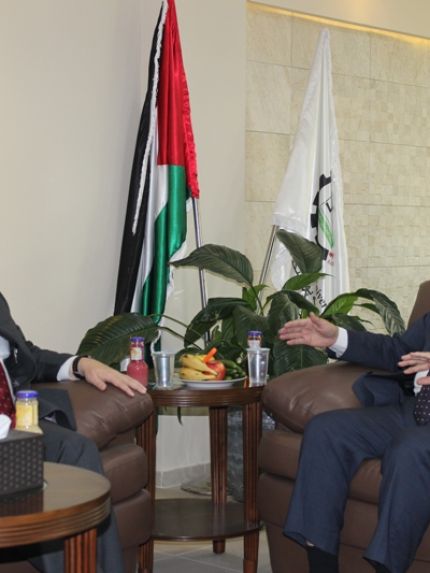 Palestine Polytechnic University (PPU) - جامعة بوليتكنك فلسطين تستقبل القنصل الأمريكي العام في القدس وتبحث معه سبل التعاون المشترك
