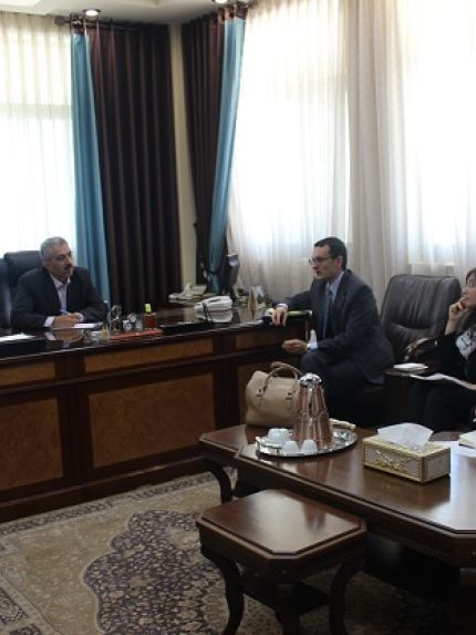 Palestine Polytechnic University (PPU) - وفد من القنصلية الايطالية بالقدس يزور جامعة بوليتكنك فلسطين