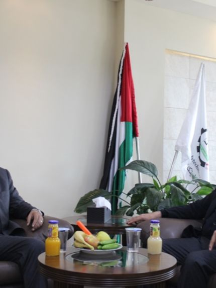 Palestine Polytechnic University (PPU) - جامعة بوليتكنك فلسطين تستقبل وفداً من نقابة المهندسين