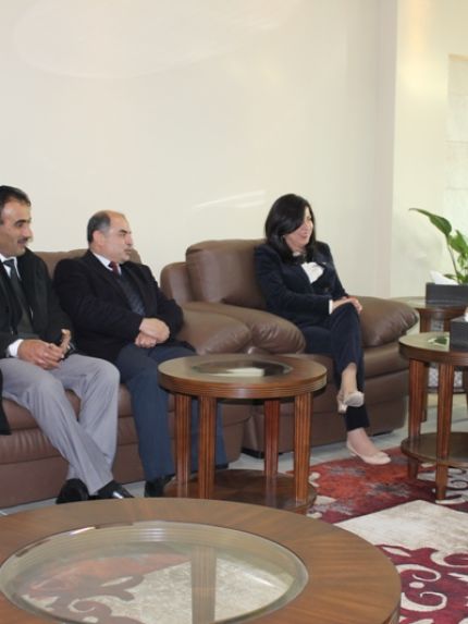 Palestine Polytechnic University (PPU) -   جامعة بوليتكنك فلسطين تبحث آفاق التعاون المشترك مع وزارة الاقتصاد الوطني الفلسطيني