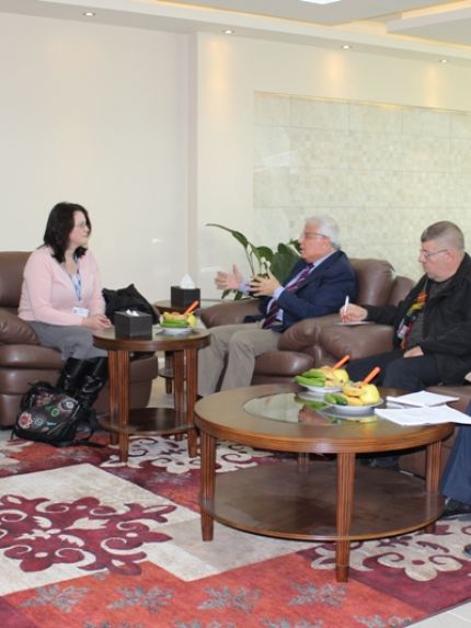 Palestine Polytechnic University (PPU) - جامعة بوليتكنك فلسطين تفتح آفاق التعاون المشترك مع وكالة الأمم المتحدة للإغاثة وتشغيل اللاجئين الفلسطينيين في الشرق الأدنى