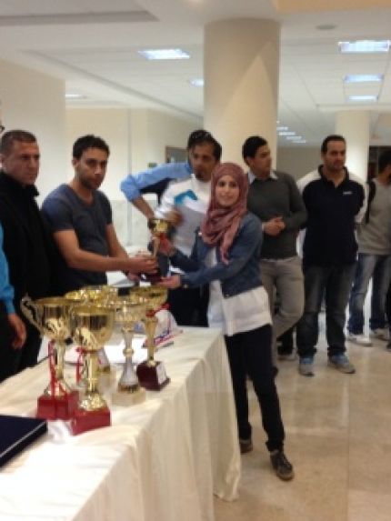 Palestine Polytechnic University (PPU) - جامعة بوليتكنك فلسطين تحصل على المركز الثاني في بطولة الجامعات الفلسطينية لتنس الطاولة