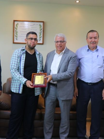 Palestine Polytechnic University (PPU) - جامعة بوليتكنك فلسطين تكرم فريق عمل مشروع تطوير تخصصات التكييف والتبريد بالجامعة