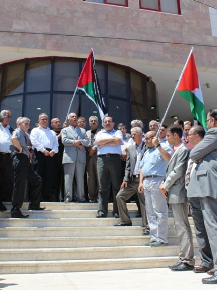 Palestine Polytechnic University (PPU) - وقفة تضامنية مع الأسرى في جامعة بوليتكنك فلسطين