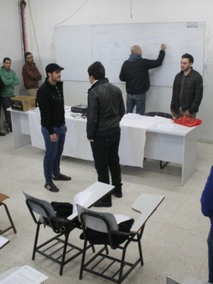 Palestine Polytechnic University (PPU) - افتتاح المخيم الشتوي التقني في جامعة بوليتكنك فلسطين