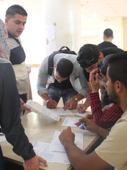 Palestine Polytechnic University (PPU) - جامعة بوليتكنك فلسطين ووزارة الصحة الفلسطينية تنظمان حملة تبرع بالدم "أنت الحياة"