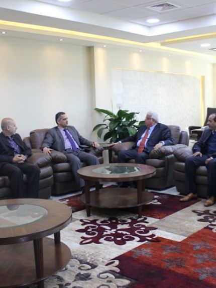 Palestine Polytechnic University (PPU) - وزير  الاتصالات وتكنولوجيا المعلومات يزور جامعة بوليتكنك فلسطين