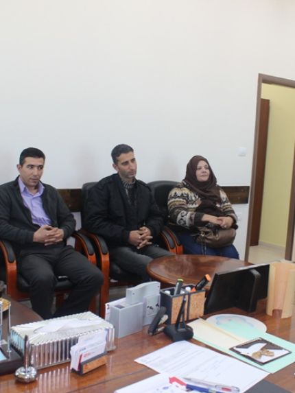 Palestine Polytechnic University (PPU) - جامعة بوليتكنك فلسطين تستقبل وفداً من العلاقات العامة في الأجهزة الأمنية