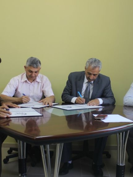 Palestine Polytechnic University (PPU) - جامعة بوليتكنك فلسطين والجمعية الفلسطينية لخريجي جامعات روسيا ورابطة الدول المستقلة واتحاد أطباء العرب في أوكرانيا يوقعون اتفاقية تعاون ثلاثية