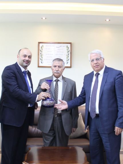Palestine Polytechnic University (PPU) - جامعة بوليتكنك فلسطين وبنك الإسكان  للتجارة والتمويل يبحثان آفاق التعاون المشترك