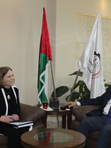 Palestine Polytechnic University (PPU) - جامعة بوليتكنك فلسطين تستقبل وفداً من مؤسسة الامديست