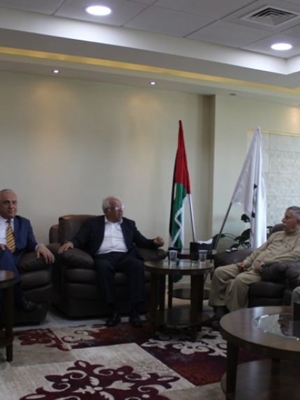 Palestine Polytechnic University (PPU) - جامعة بوليتكنك فلسطين  تبحث مشاريع مشتركة في مجال التعليم والتدريب المهني والتقني بالتعاون مع ملتقى رجال الأعمال الفلسطيني