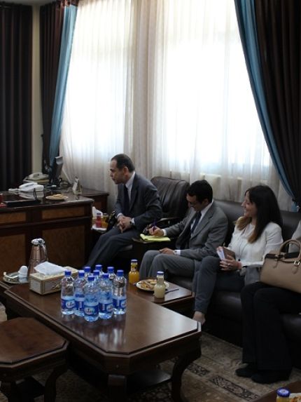 Palestine Polytechnic University (PPU) - القنصل العام الايطالي يزور جامعة بوليتكنك فلسطين