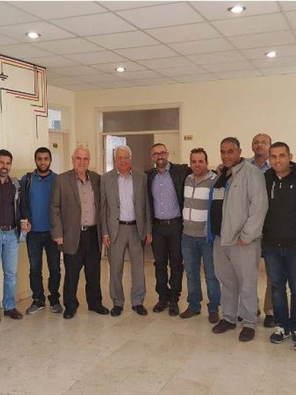Palestine Polytechnic University (PPU) - رئيس الجامعة يلتقي بطلبة فلسطينيي الداخل