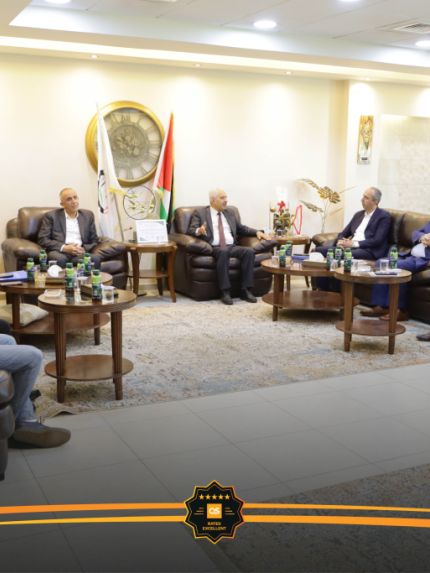 Palestine Polytechnic University (PPU) - جامعة بوليتكنك فلسطين تعقد اجتماع مجلس إدارة مركز تطوير منتجات الأحذية والجلود