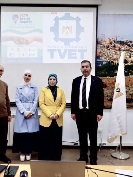 Palestine Polytechnic University (PPU) - جامعة بوليتكنك فلسطين تشارك بفاعلية في اختتام الجلسات الوجاهية لبرنامج “التميز والريادة في مراكز التدريب المهني والتقني”