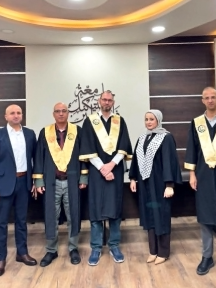 Palestine Polytechnic University (PPU) - رسالة ماجستير في التكنولوجيا الحيوية تناقش تغيّرات الميكروبيوتا المعوية وعلاقتها بالبكتيريا المقاومة للمضادات لدى الأطفال